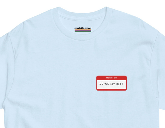 Nametag Funny Classic Tee (Unisex)