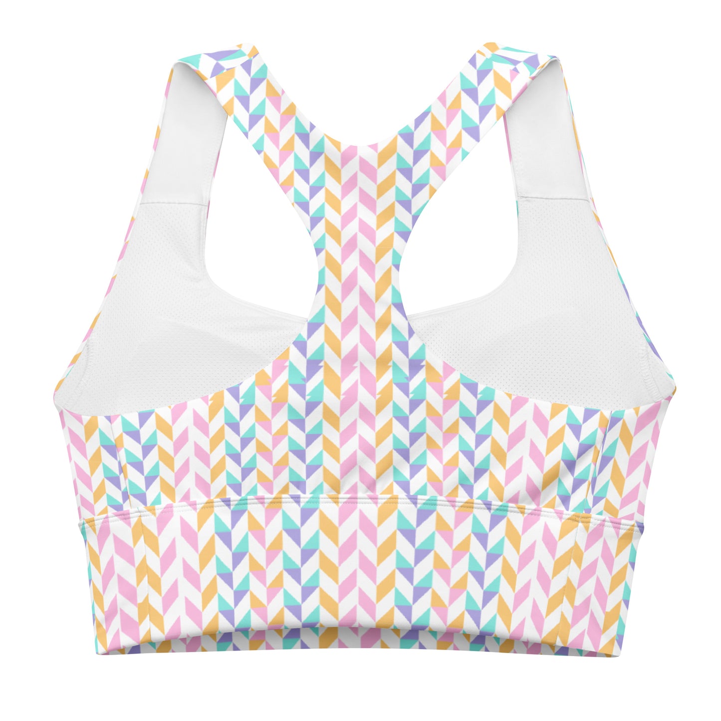 The Pastel Longline Sports Bra