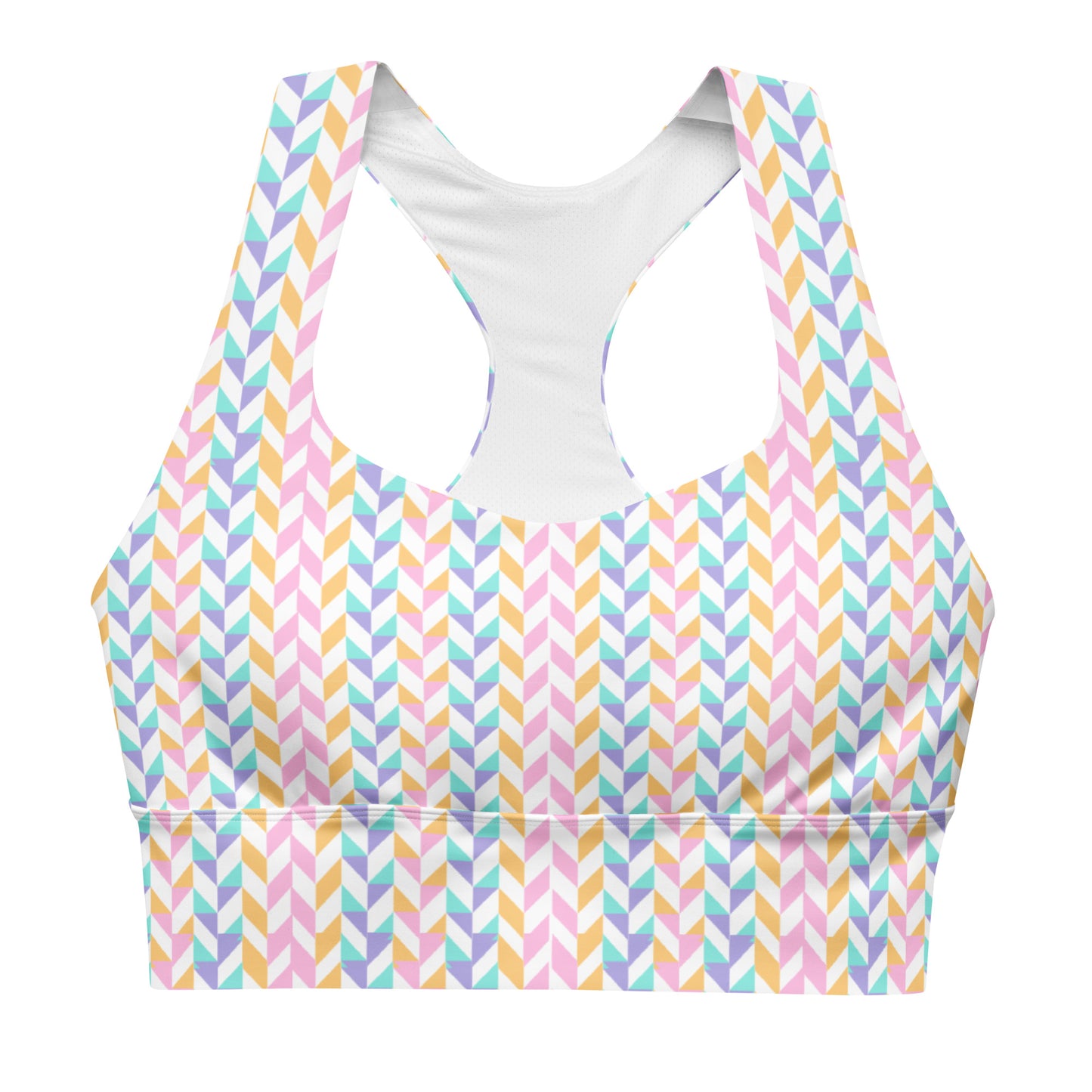 The Pastel Longline Sports Bra