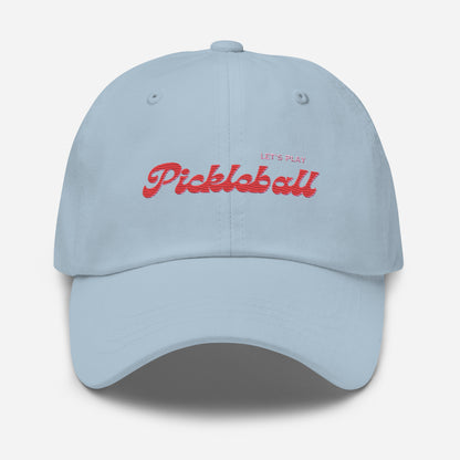 Let's Play Pickleball Hat