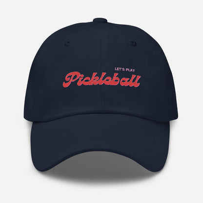 Let's Play Pickleball Hat