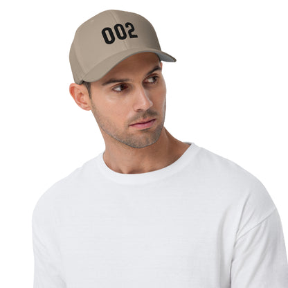 002 Structured Twill Cap