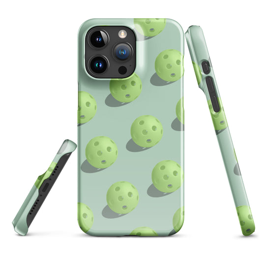 Minty Pickleball iPhone Case (iPhone 11 - iPhone 15 Pro Max)