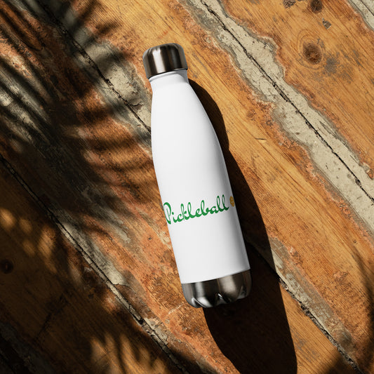 Pickleball Stainless Steel Water Bottle