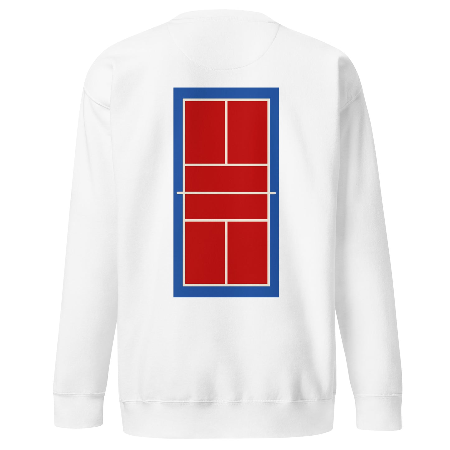 Home Court Sweatshirt (Red on Blue)