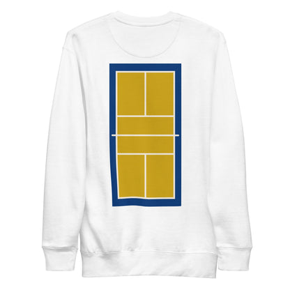 Home Court Sweatshirt (Mustard on Blue)