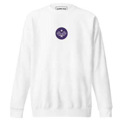 Pickleball Socialclub Sweatshirt (Purple on Blue)