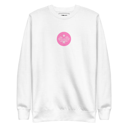 Pickleball Socialclub Sweatshirt (Pink on Blue)