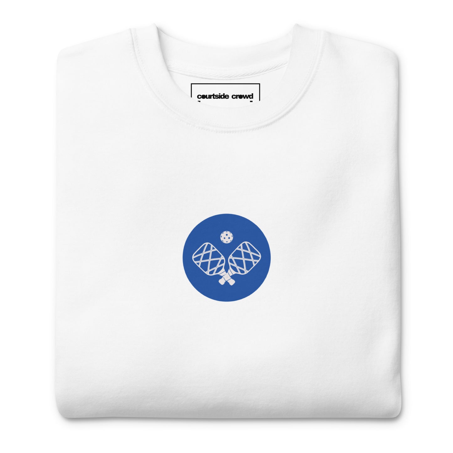 Pickleball Socialclub Sweatshirt (Blue on Blue)