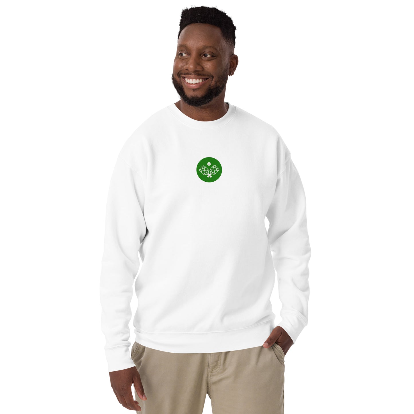 Pickleball Socialclub Sweatshirt (Green on Green)