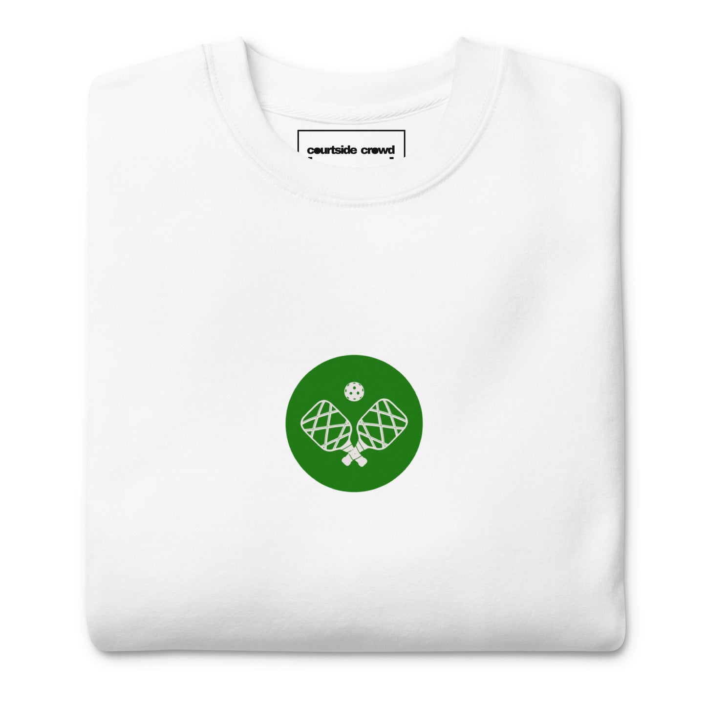 Pickleball Socialclub Sweatshirt (Green on Green)