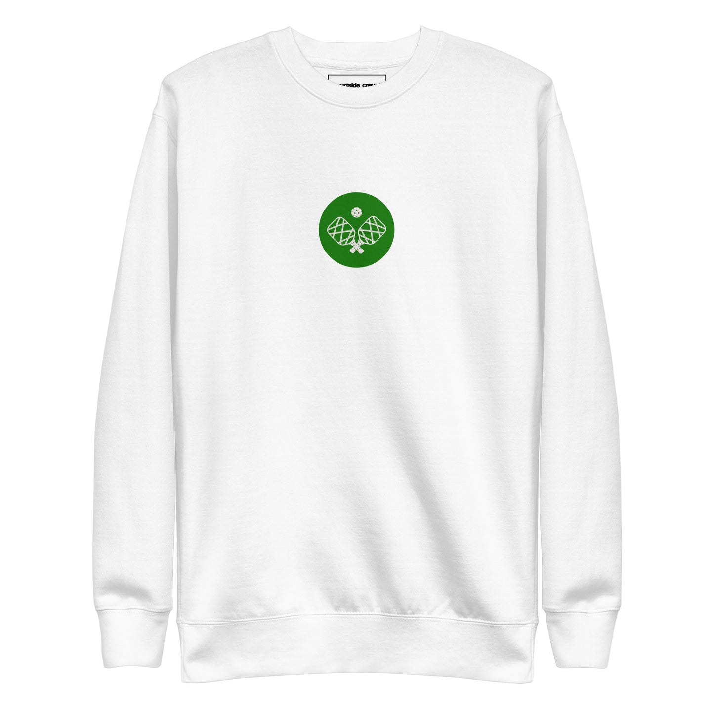 Pickleball Socialclub Sweatshirt (Green on Green)