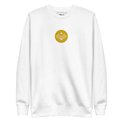 Home Court Sweatshirt (Mustard on Blue)