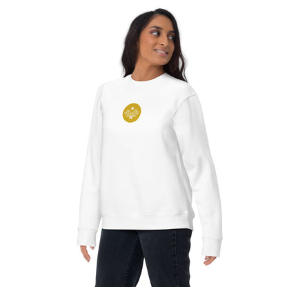 Home Court Sweatshirt (Mustard on Blue)